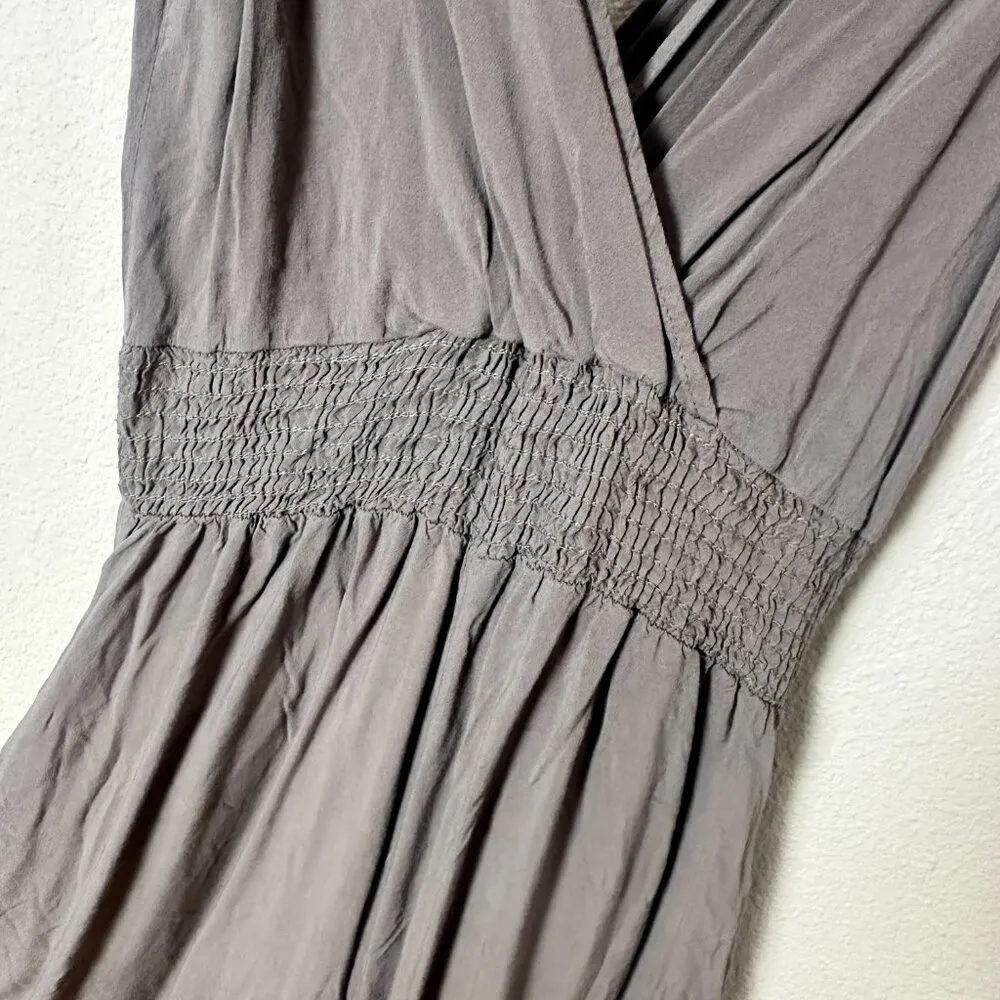 Ooh La Luxe Boutique Wide Leg Cropped Romper Jumpsuit Size Medium - Image 8