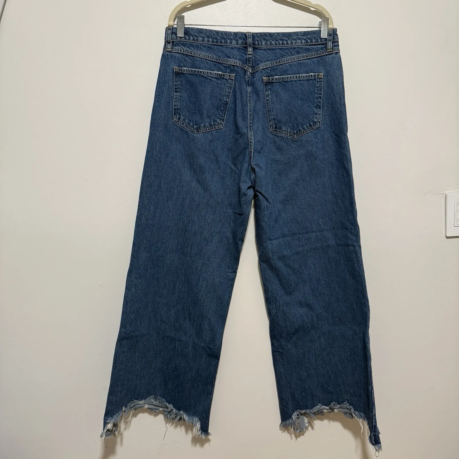 We the Free People x Revolve Straight Up Baggy Jean Size 31 - Image 7