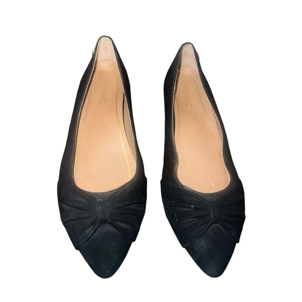 ✨Vionic Women's Gem Gramercy Ballet Black Sz 8 Flats✨ - Image 5