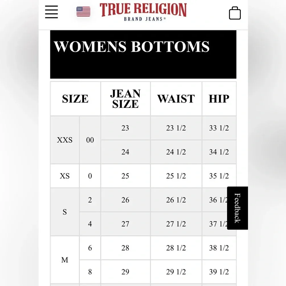 True Religion denim jeans women’s size 28 True Religion low rise denim - Image 13