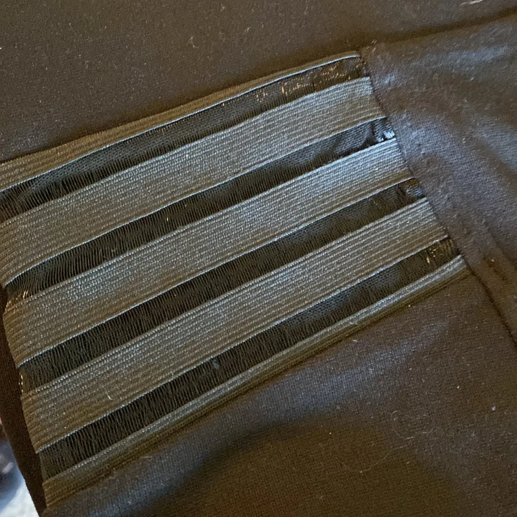 New Women’s Ci Sono Sculpting Lifting Ponte Pants Leggings Black Size Large - Image 5