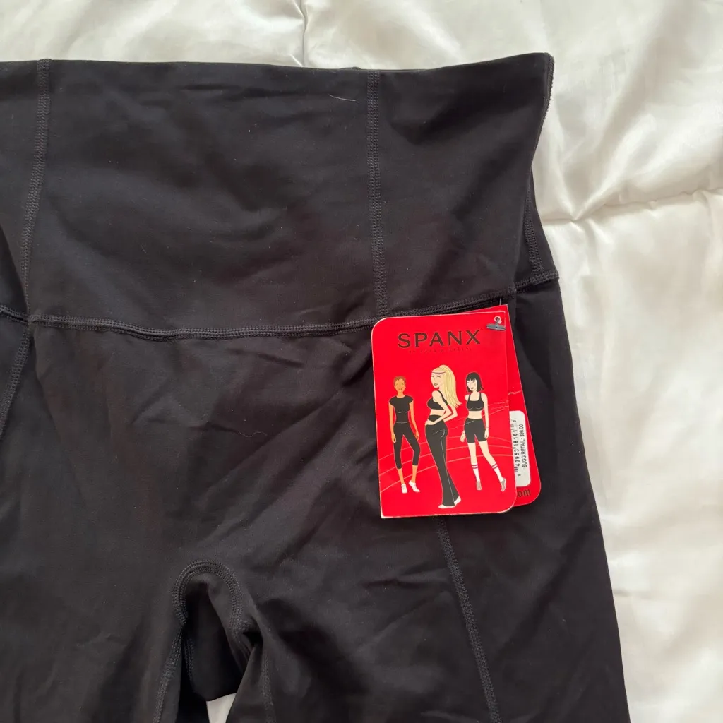 Spanx by Sara Blakely Women’s Look at Me Now Seamless Leggings Black Size XL NWT - Image 2