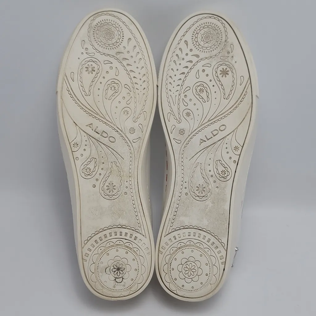 Aldo Women's Rhinestone Embellishment Color Pops Low Top Fashion Sneakers Sz 11 - Image 11