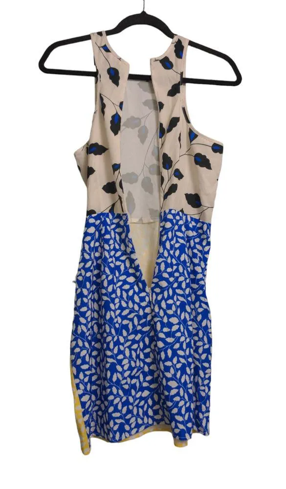 Yumi Kim Botanical Wrap Dress Floral Colorblock Approx S (see measurements) - Image 5