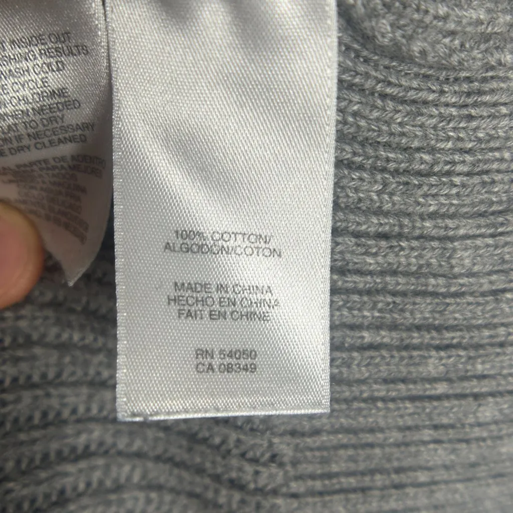 EUC Jones New York Sport Women's Grey Sweater Hoodie Size XL - Image 12