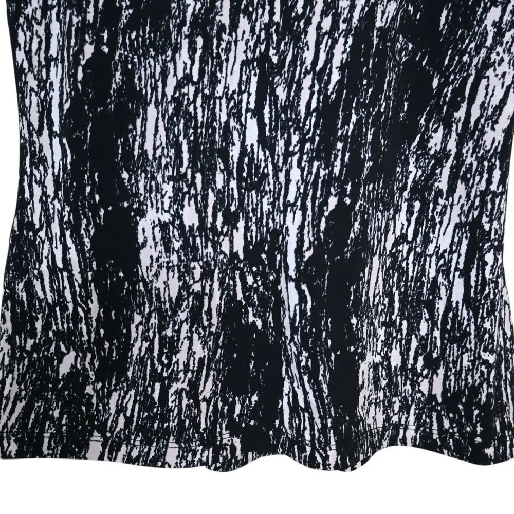 Marc New York Andrew Marc Women's S Black White Dressy Tank - Image 6