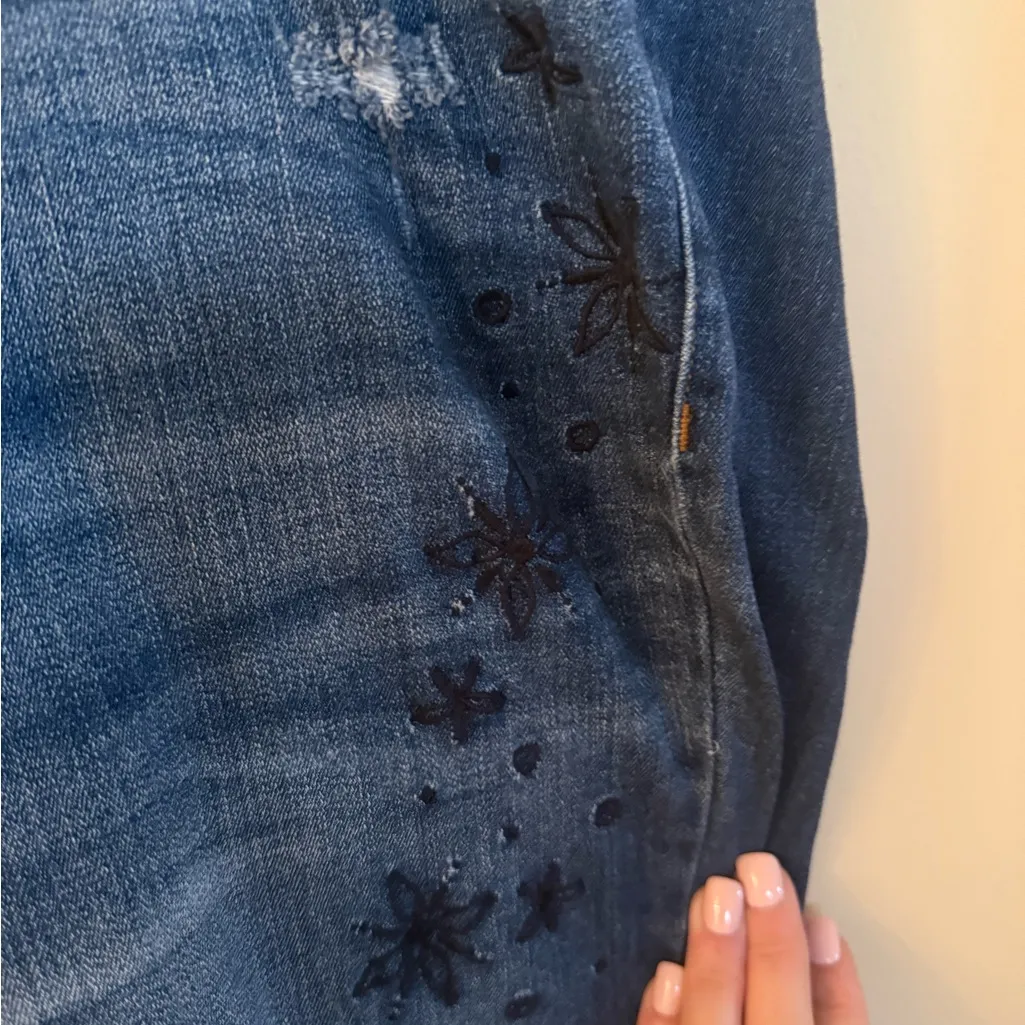 STS Blue Women's Boot Cut Jeans - Dark Blue Sz.34 - Image 4