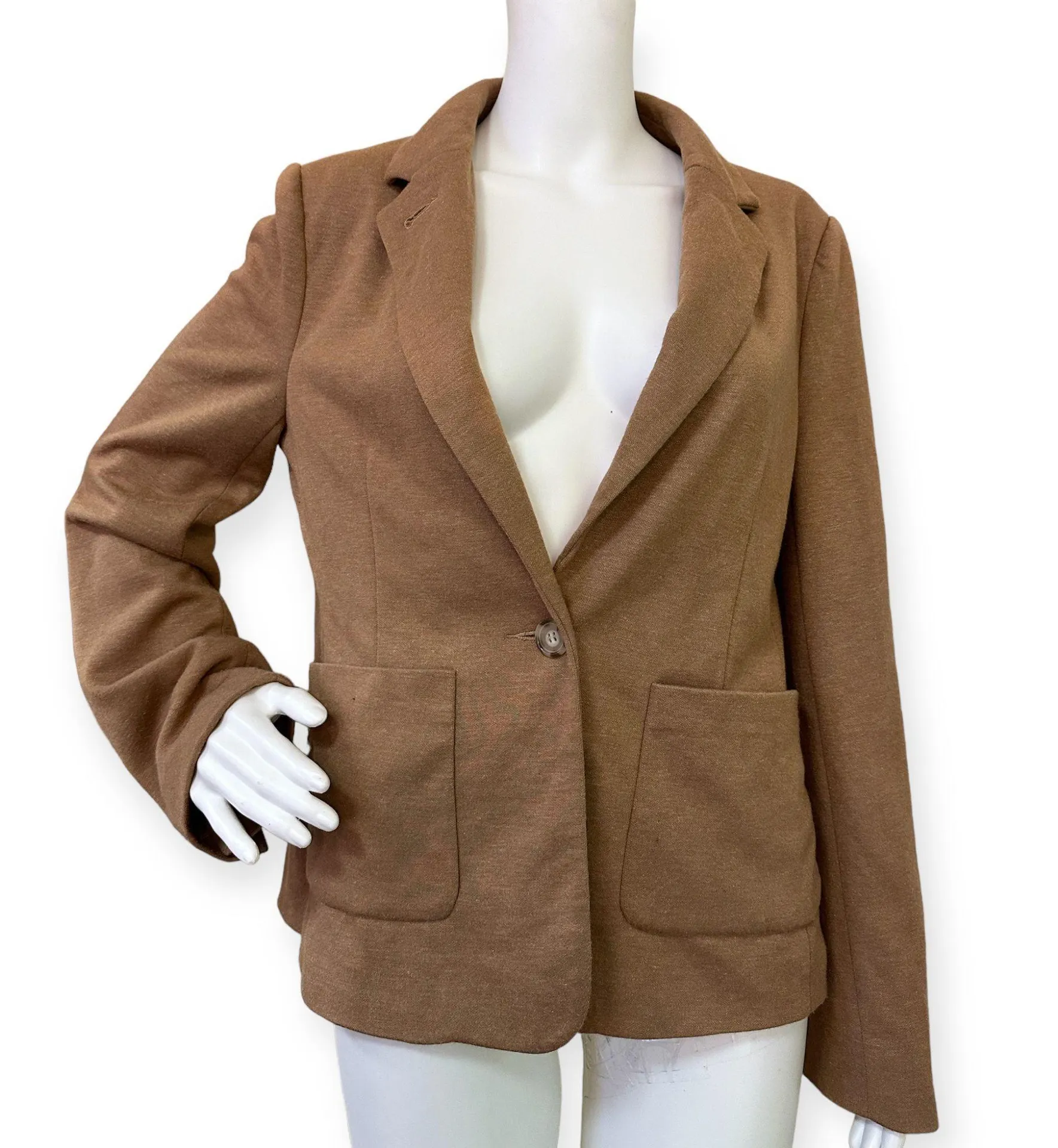 Vintage Costa Blanca Blazer Brown Size M - Image 4
