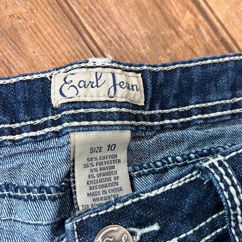 Women’s vintage Earl Jean mid rise shorts size 10 - Image 7