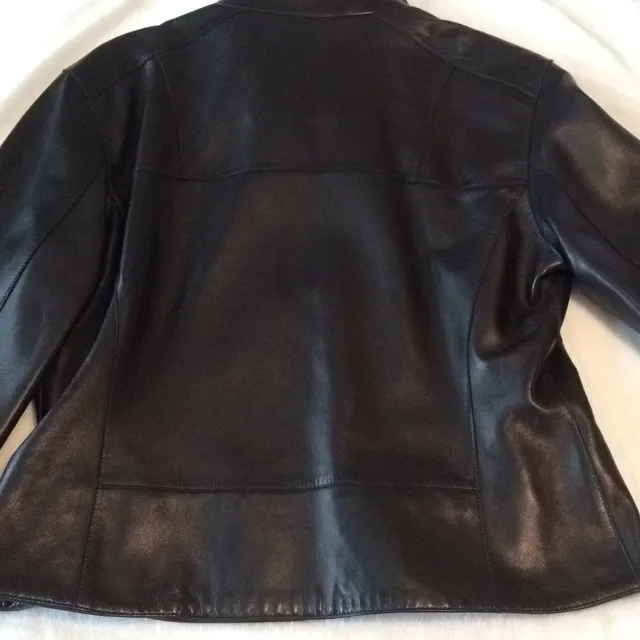 - Andrew Marc New York Leather Jacket - Image 5