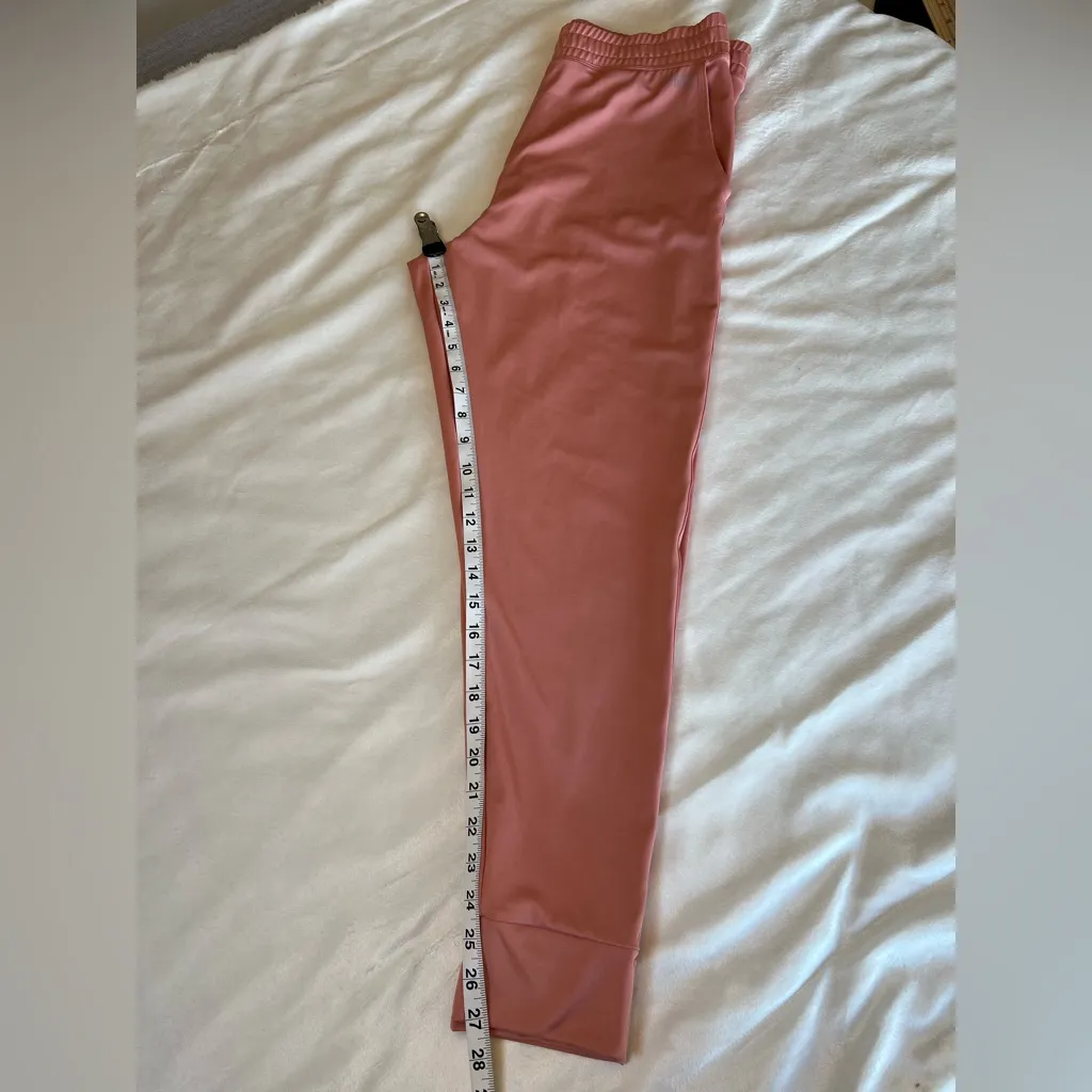 PINK Victoria's Secret Coral Jogger Pants Size‎ XL - Image 6
