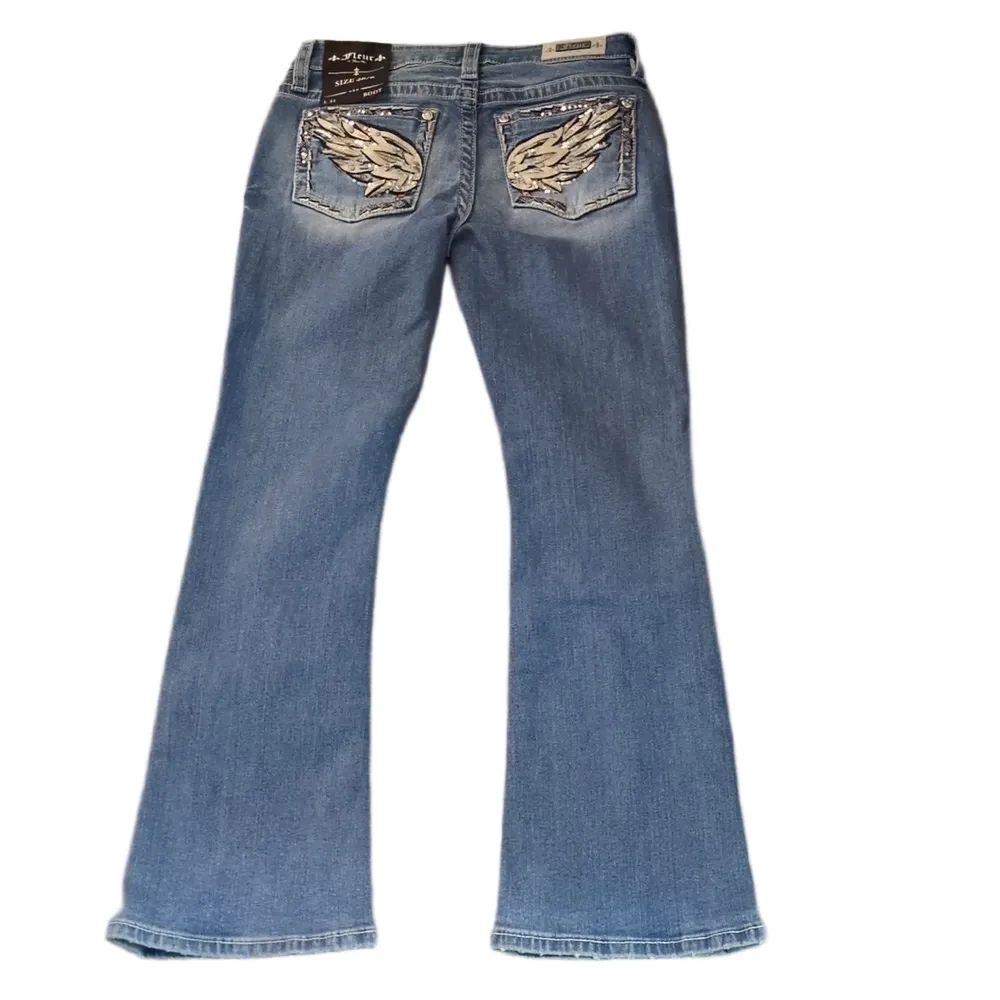 Fleur By Miss Me Boot Jeans Size 28/6 - Image 9