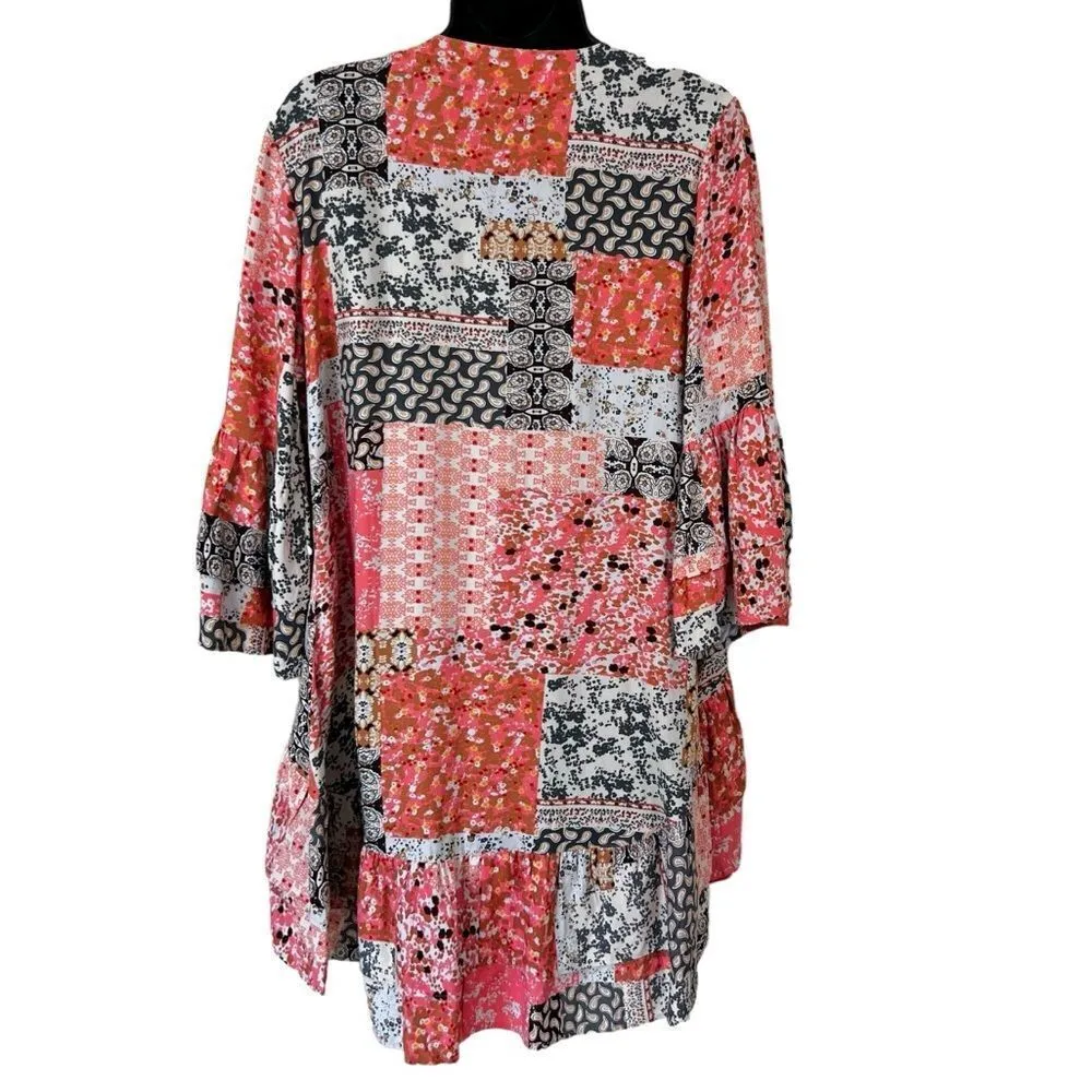 Tolani  Indy Rose Patchwork Kimono - Image 10