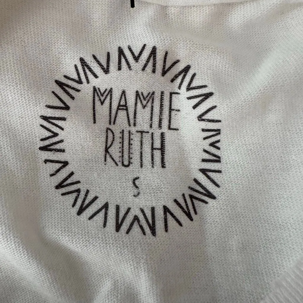 Mamie Ruth You’re a Prick Go Kiss Yourself Muscke Tank Size Small White - Image 3