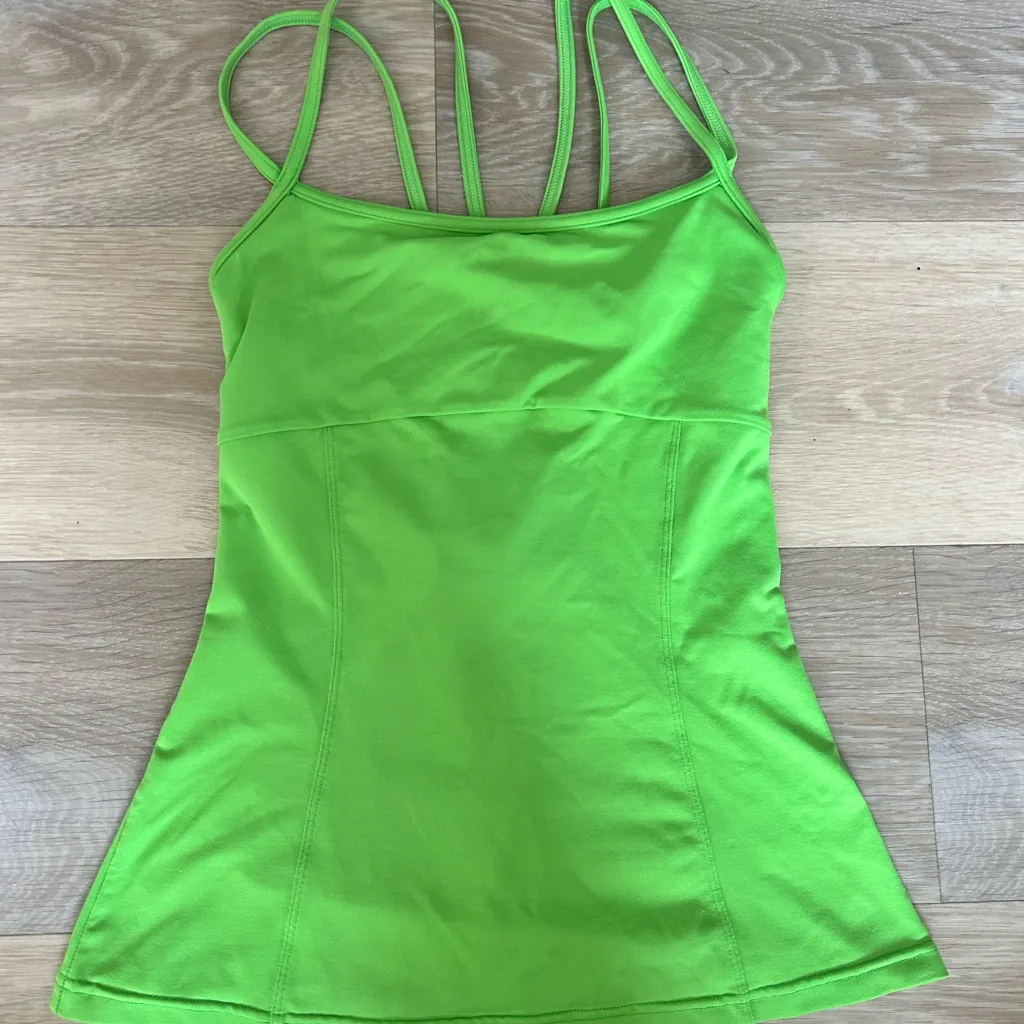 Bloch Lime Green Ballet Tank Top - Image 3