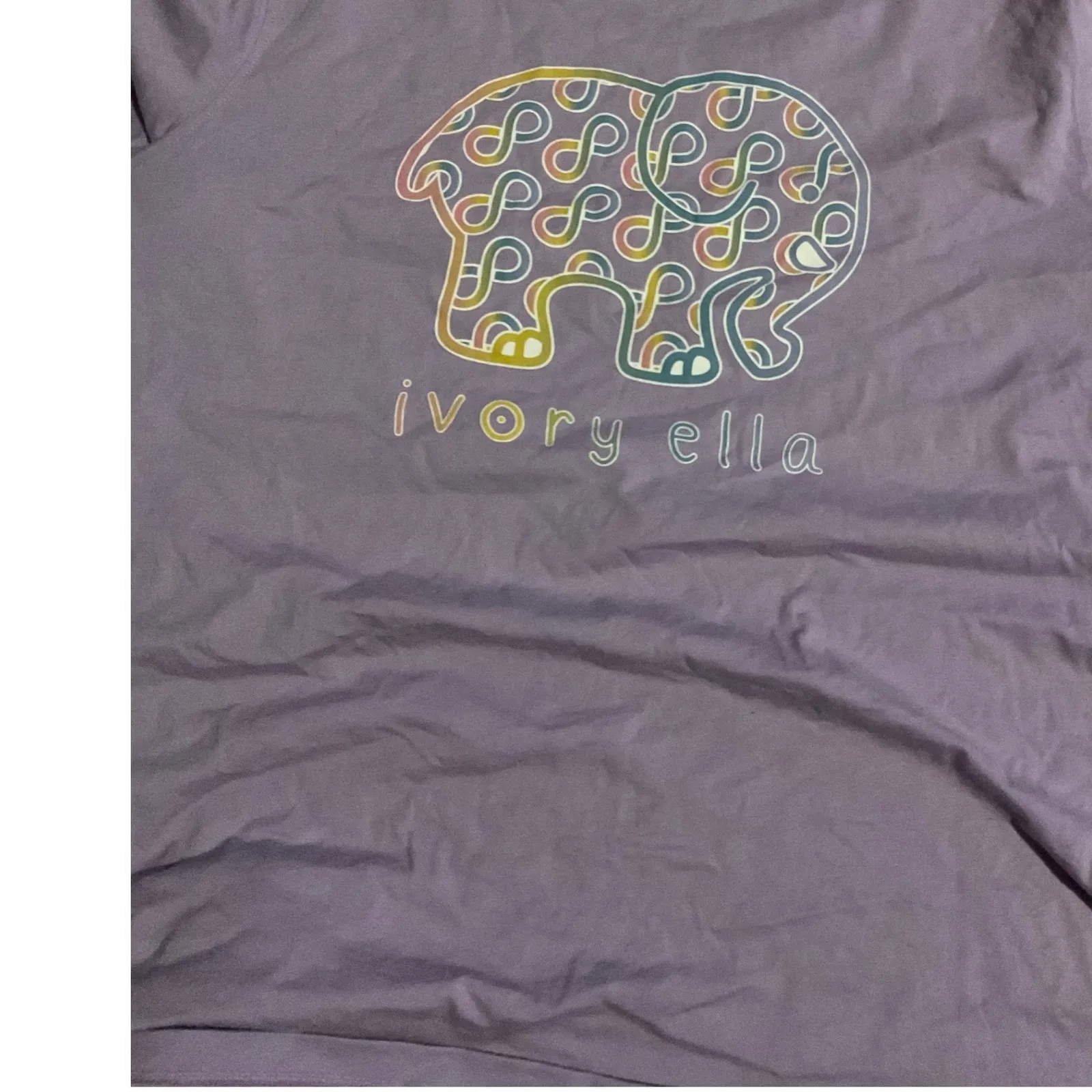 ivory ella logo graphic‎ tshirt - Image 2