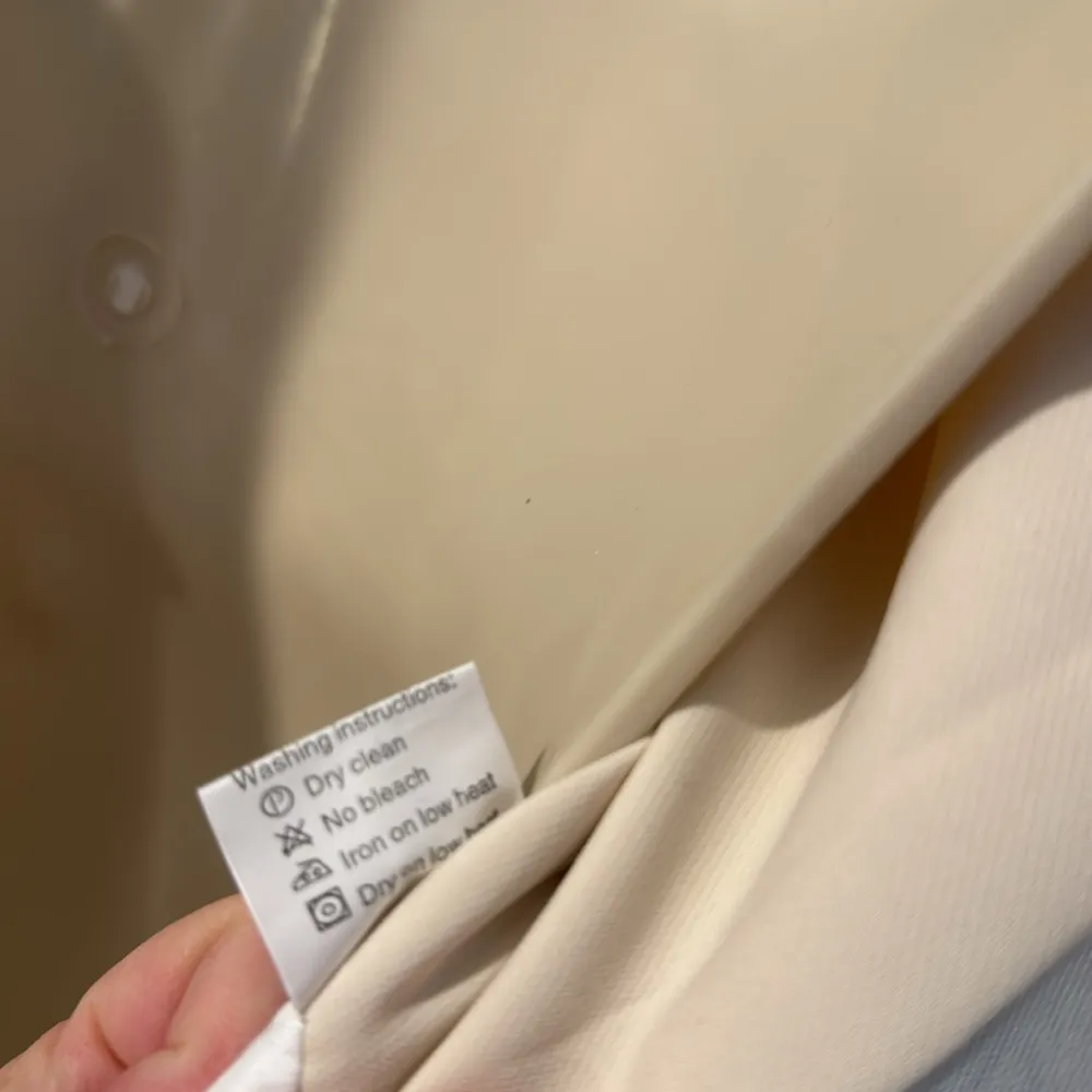 Bridal Wedding Bachelorette Jumpsuit with Lace US 10 White - Image 13