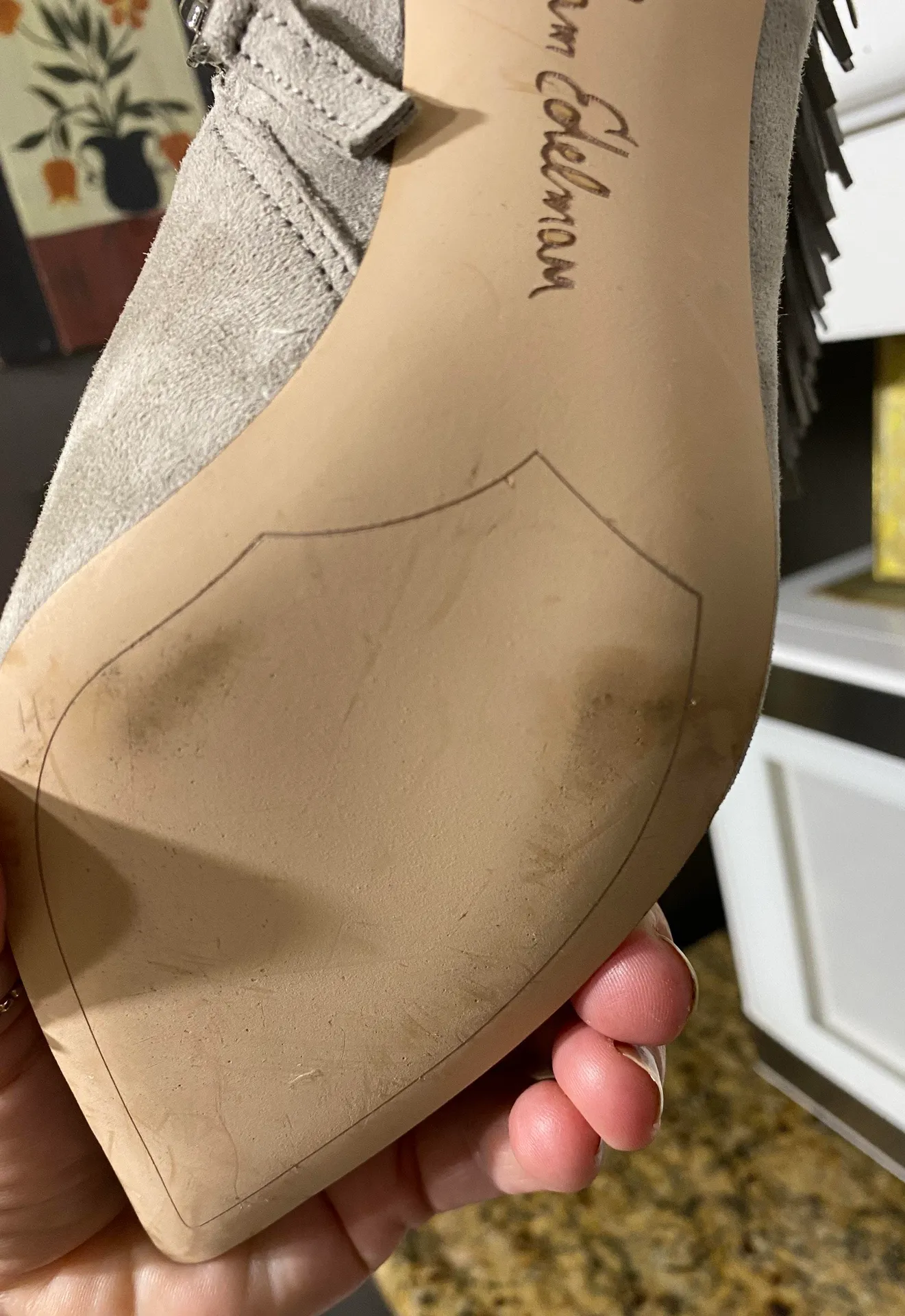 Fringe Ankle Boots Size 8 - Image 7