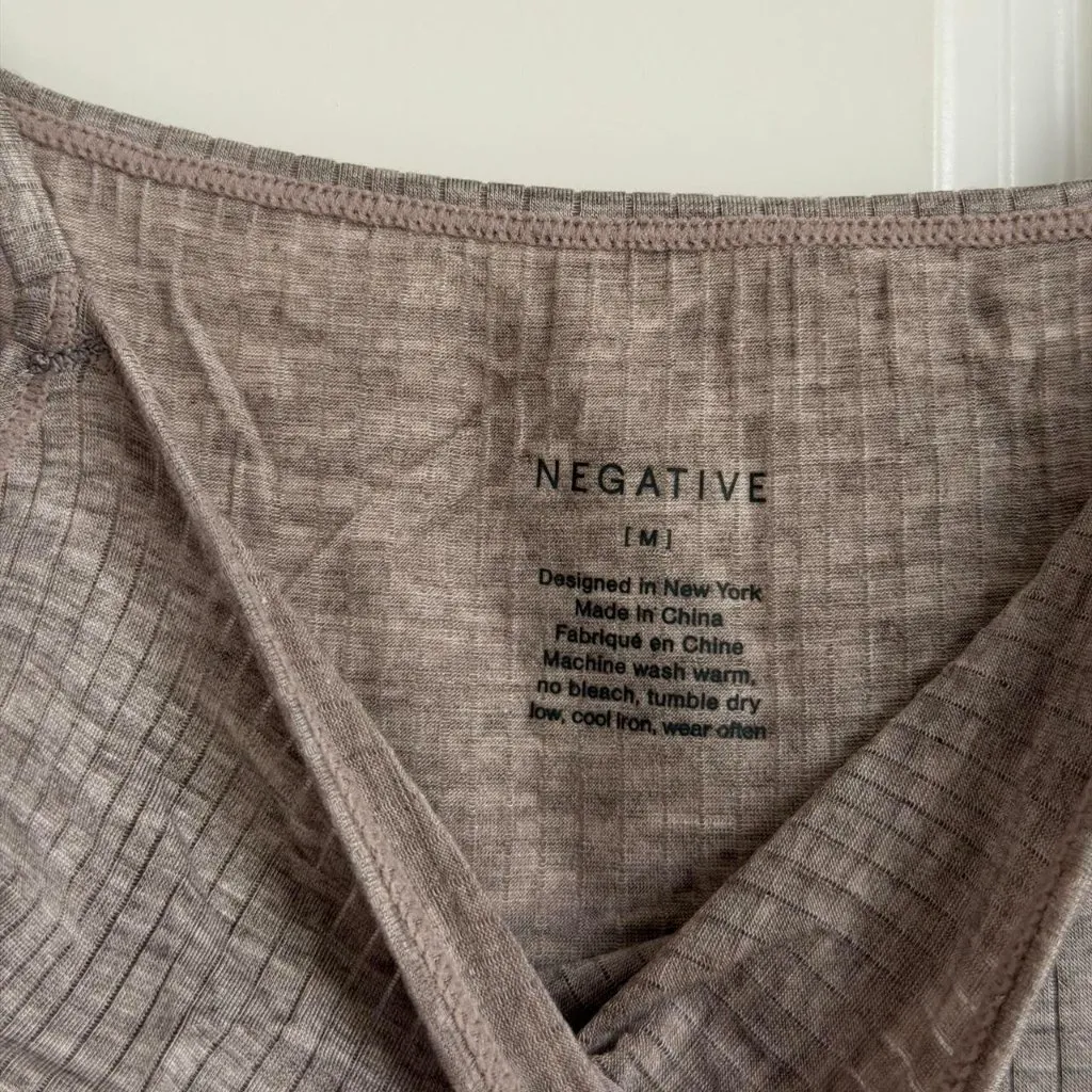 Negative Underwear Whipped Cami in Mink, Size Medium - Image 6