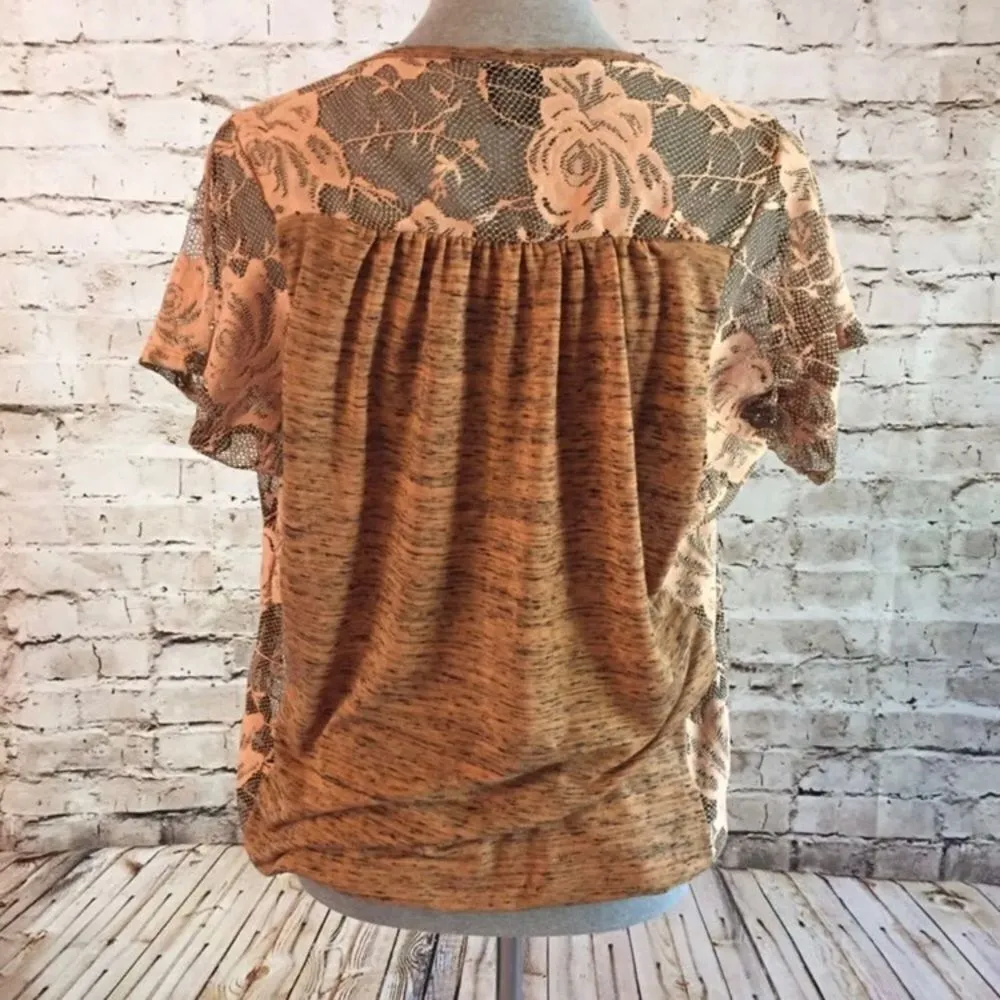 Daytrip
Surplice Cross Front Top Lace Space Dye S - Image 5