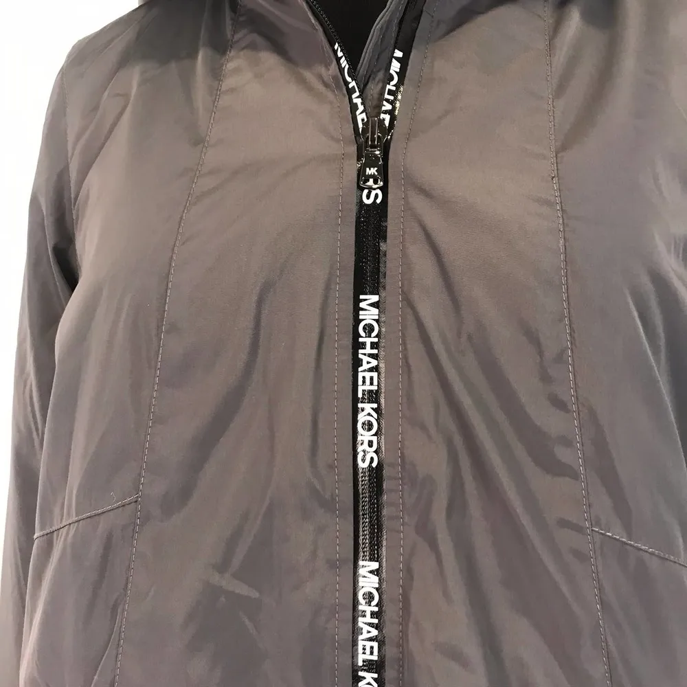 NWT MICHAEL Michael Kors Plush Lined Windbreaker - Image 2
