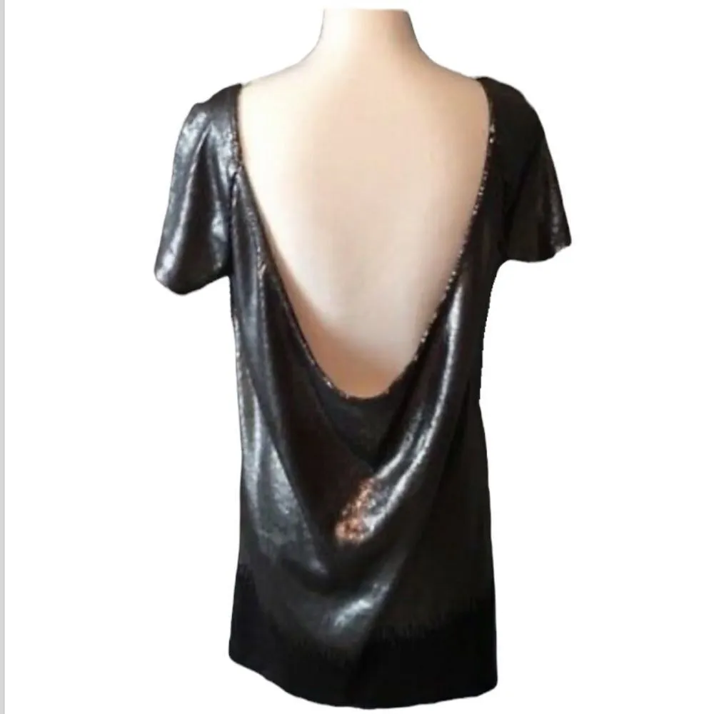 ✨HP✨FP Ombre Sequins Gunmetal Gray Dress✨ - Image 11