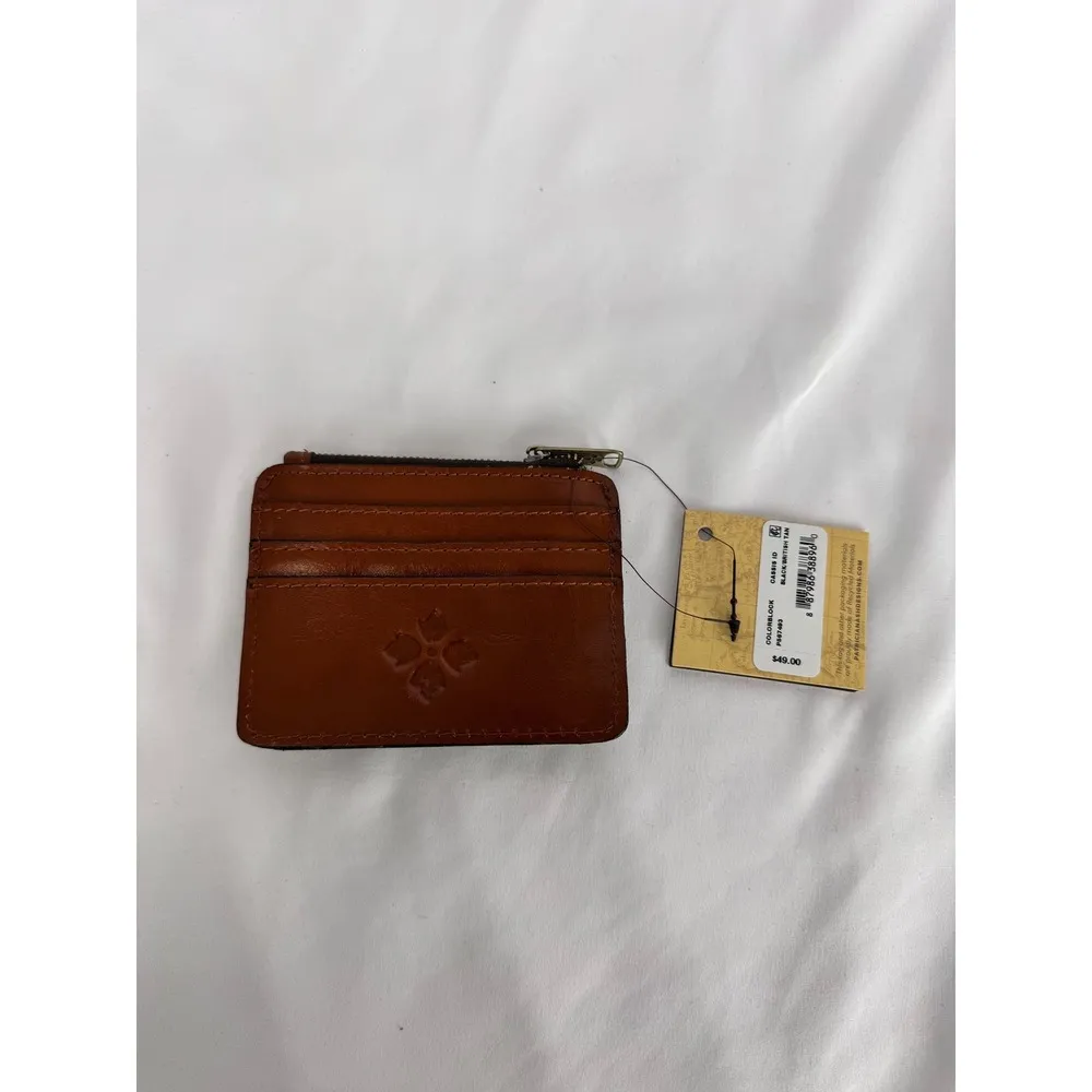 Patricia Nash Leather Card Holder Wallet Coin Purse Small Bifold - Image 3