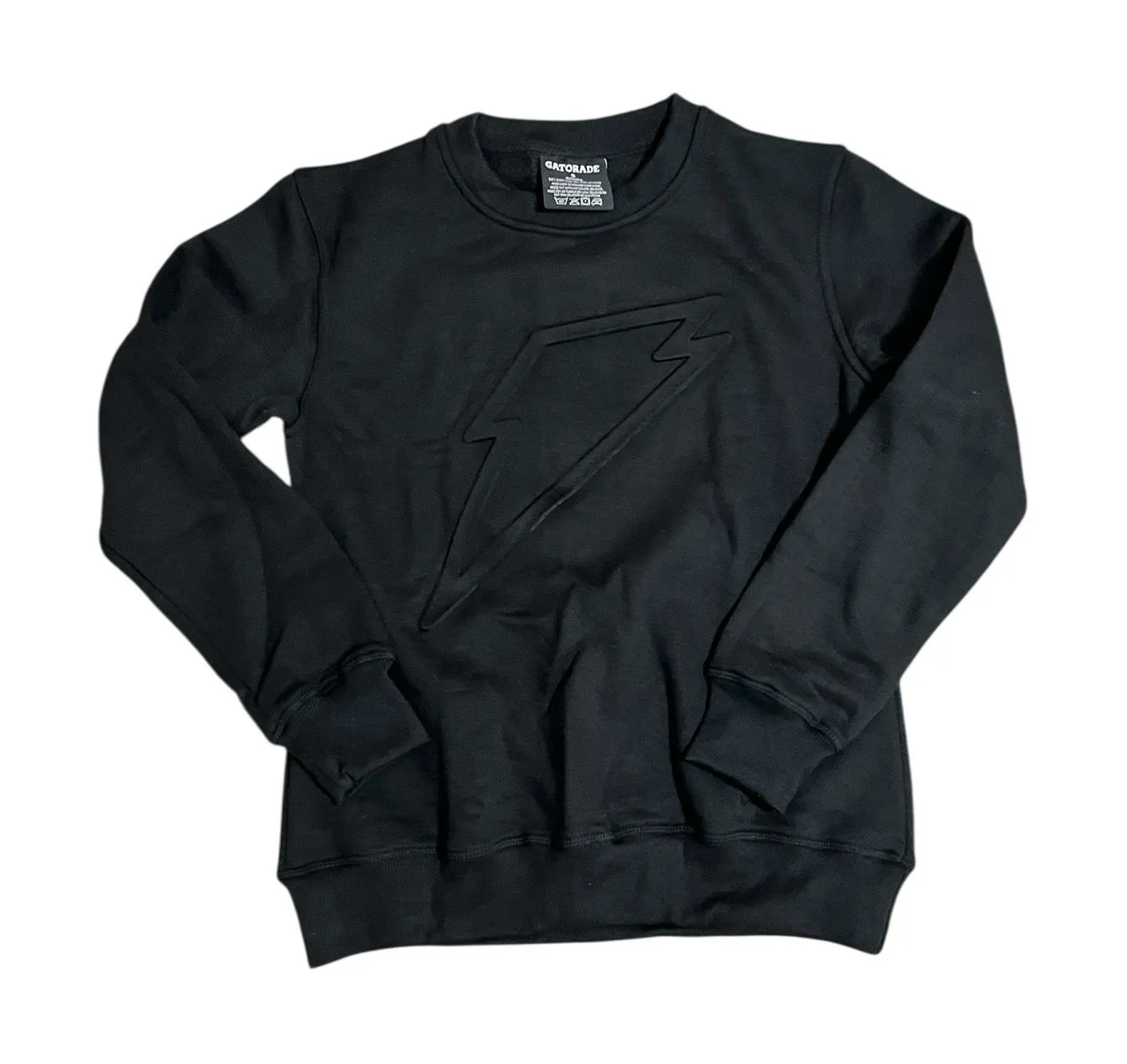 Gatorade Embossed Logo Crewneck Sweatshirt Black Women's Size Small - Image 1