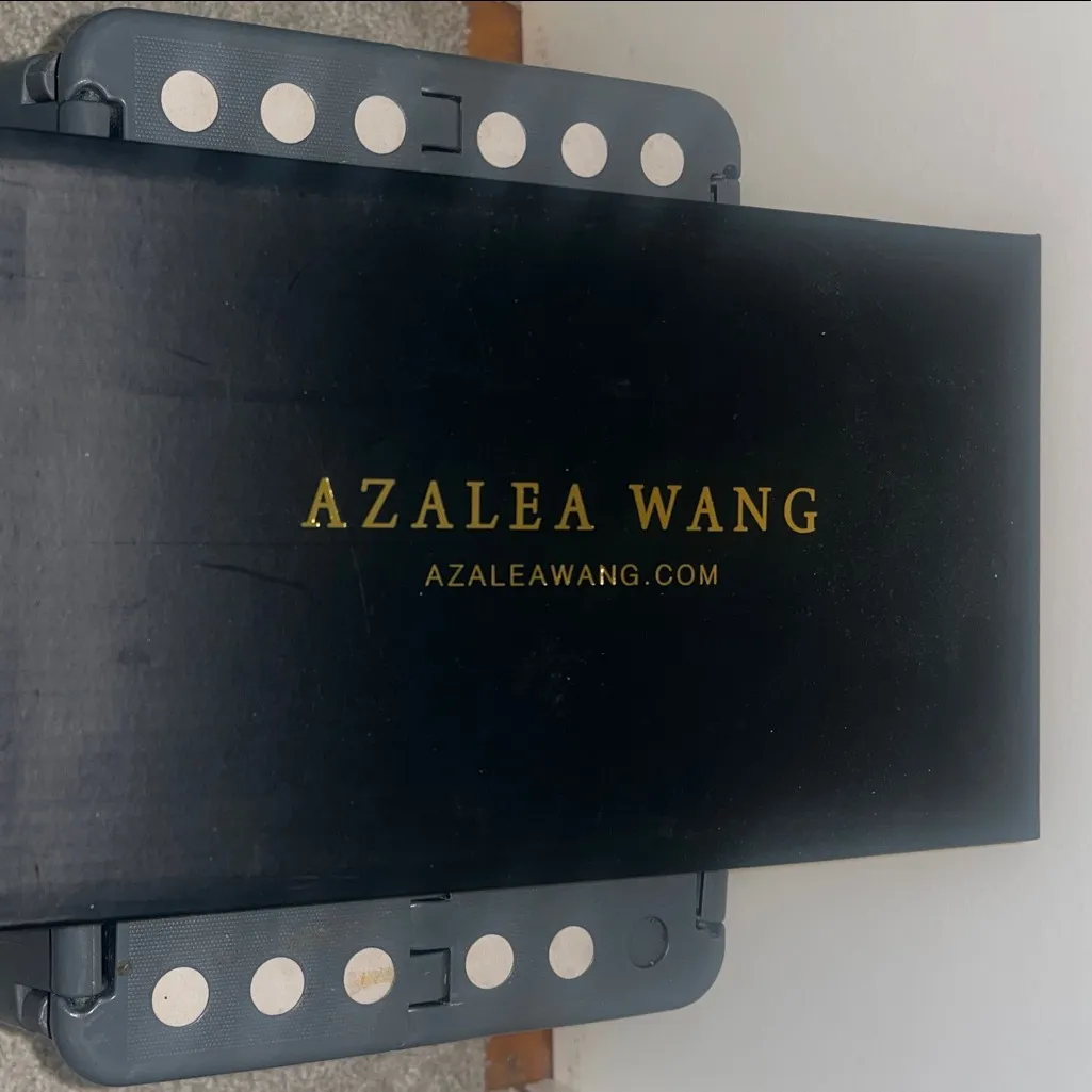 Azalea Wang Blue Embellished Heels Size 7.5 - Image 6