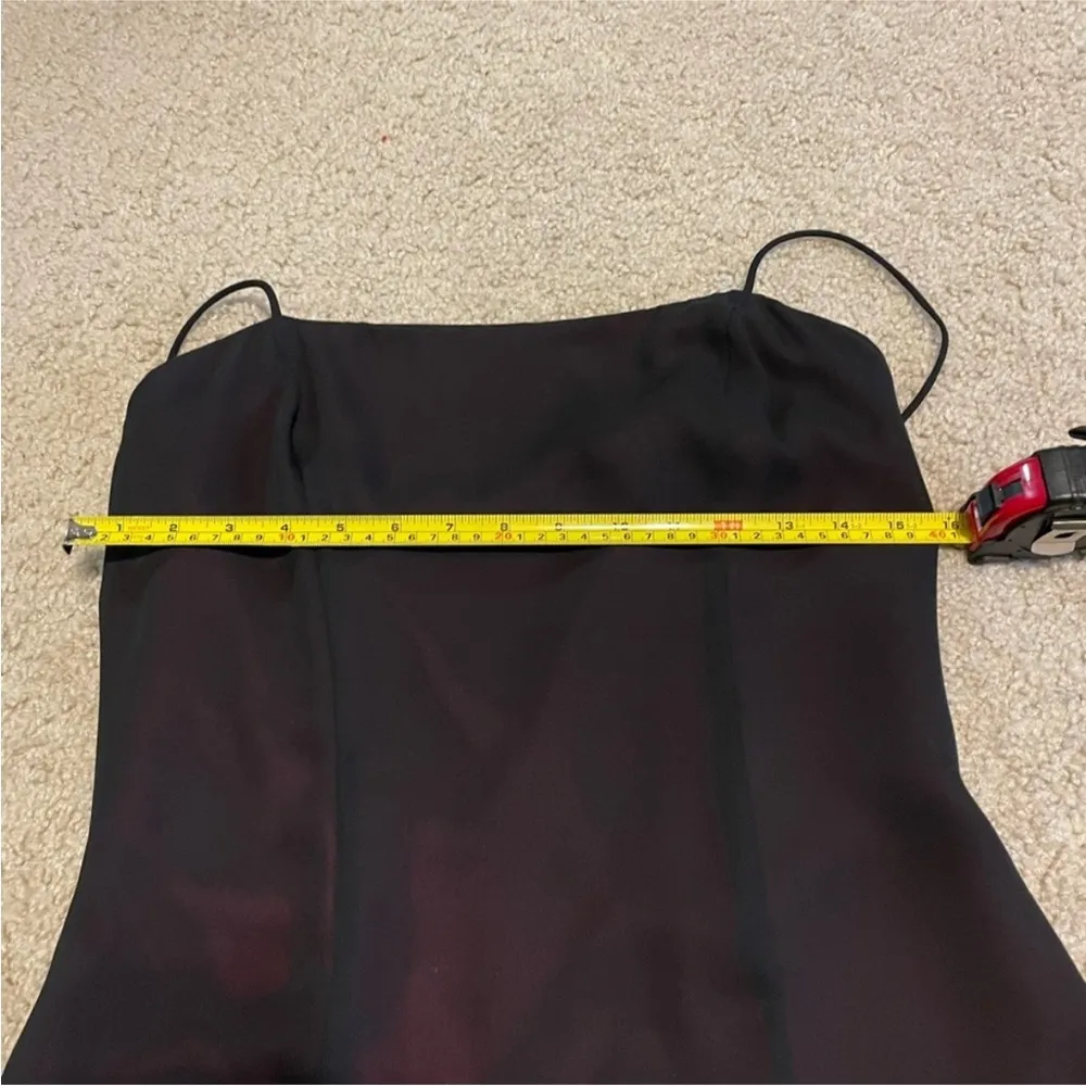 Dave and Johnny  red and black slit maxi dress prom - Image 7