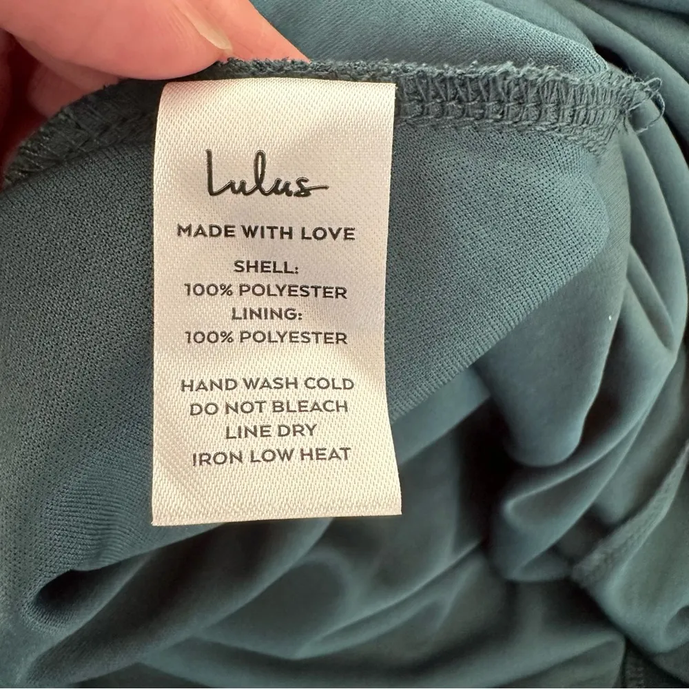 Lulus Garden Bliss Emerald Green Cutout Maxi Dress NWT | Medium - Image 14