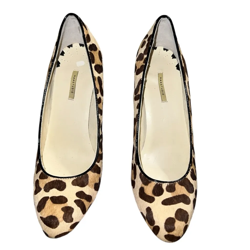 Max Studio  Leopard Print Stiletto Heels. Ntn - Image 5