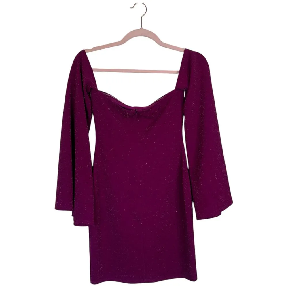 MICHAEL COSTELLO x REVOLVE Sandrine Dress Magenta Pink Size Small Party Sexy - Image 4