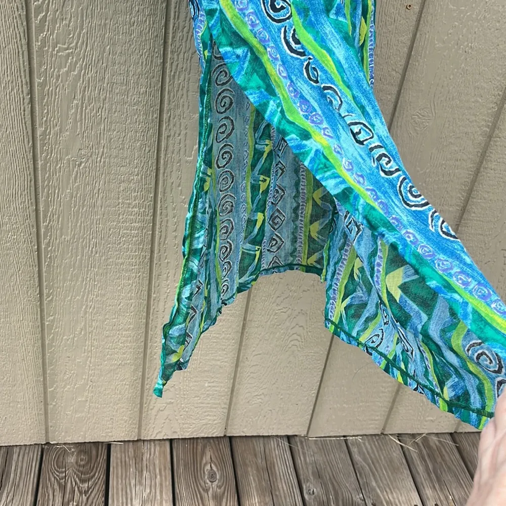 Jaclyn Apparel cover up Blue Size undefined - Image 13