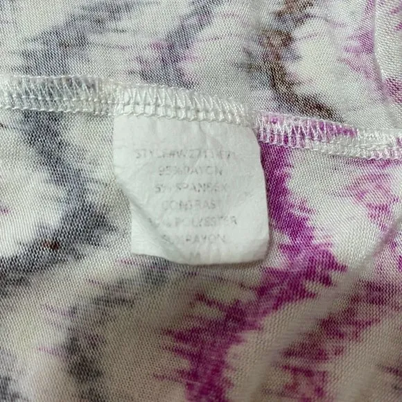 Best Society Maxi Dress M Multicolor‎ Printed Racerback Sleeveless Tie Size M - Image 11