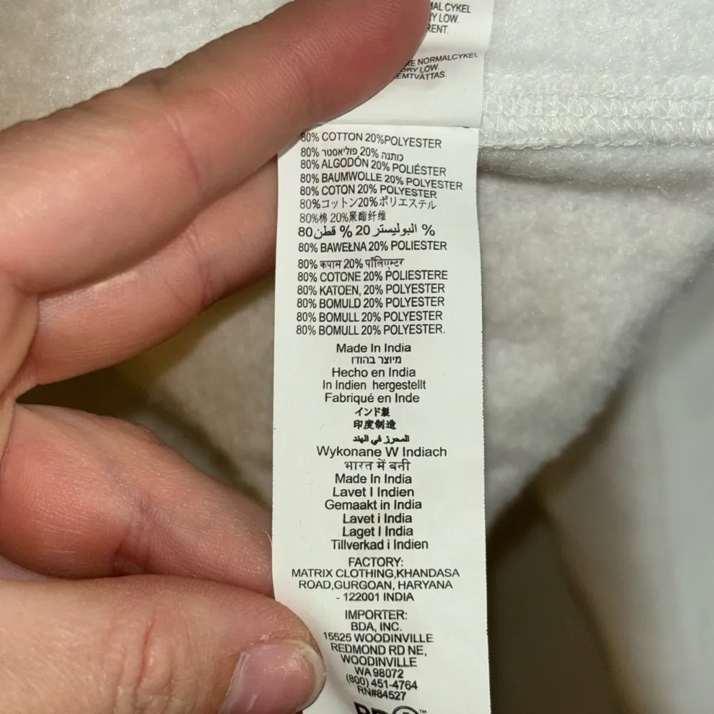 Cropped orange theory hoodie - Image 5