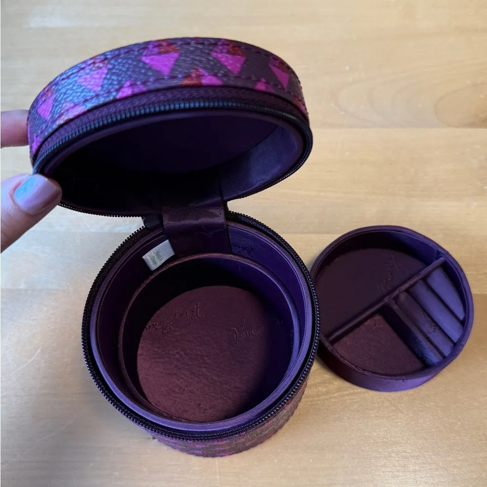 Vera Bradley travel jewelry case - Image 8