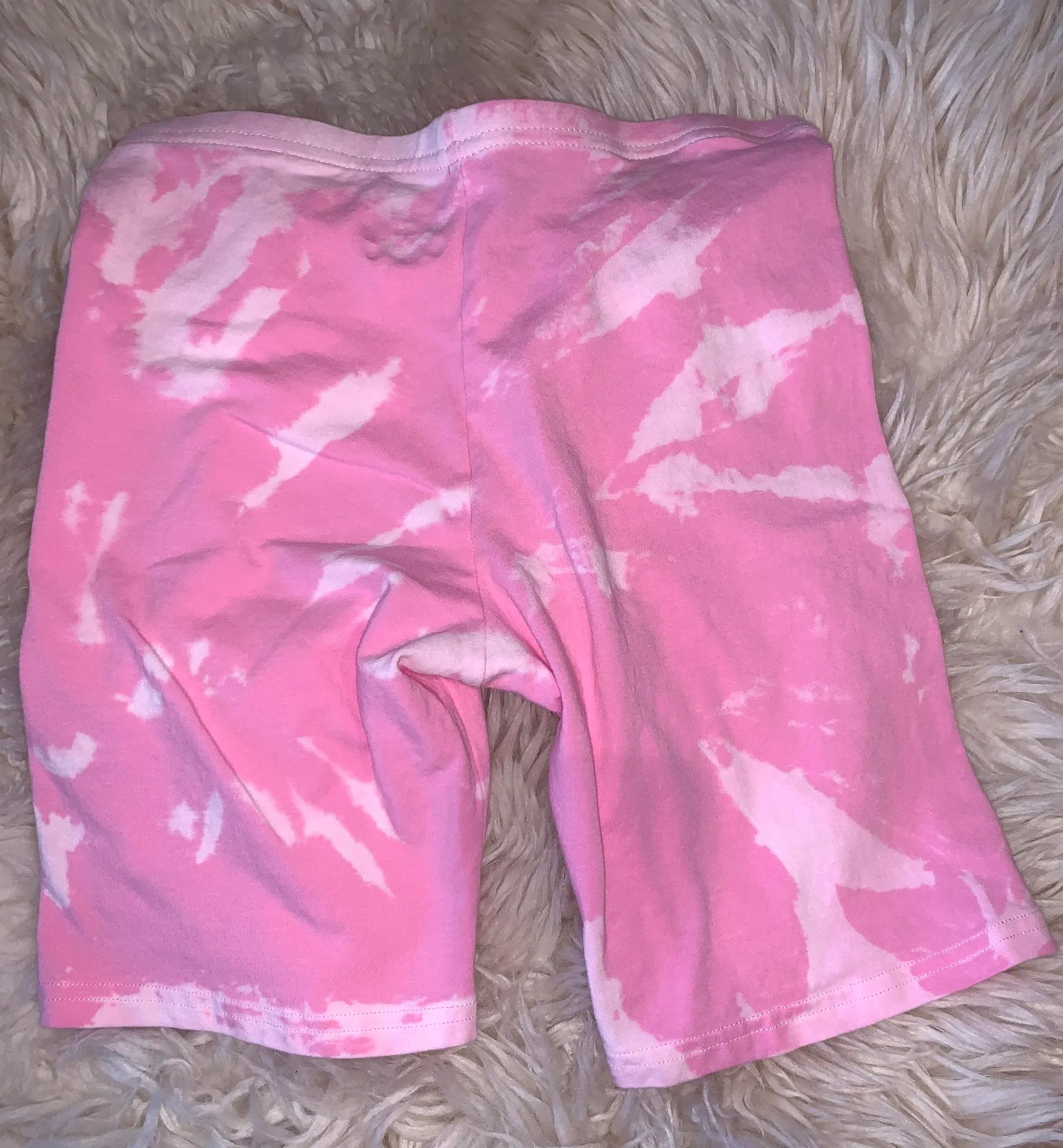 custom tie dye biker shorts Pink Size M - Image 2