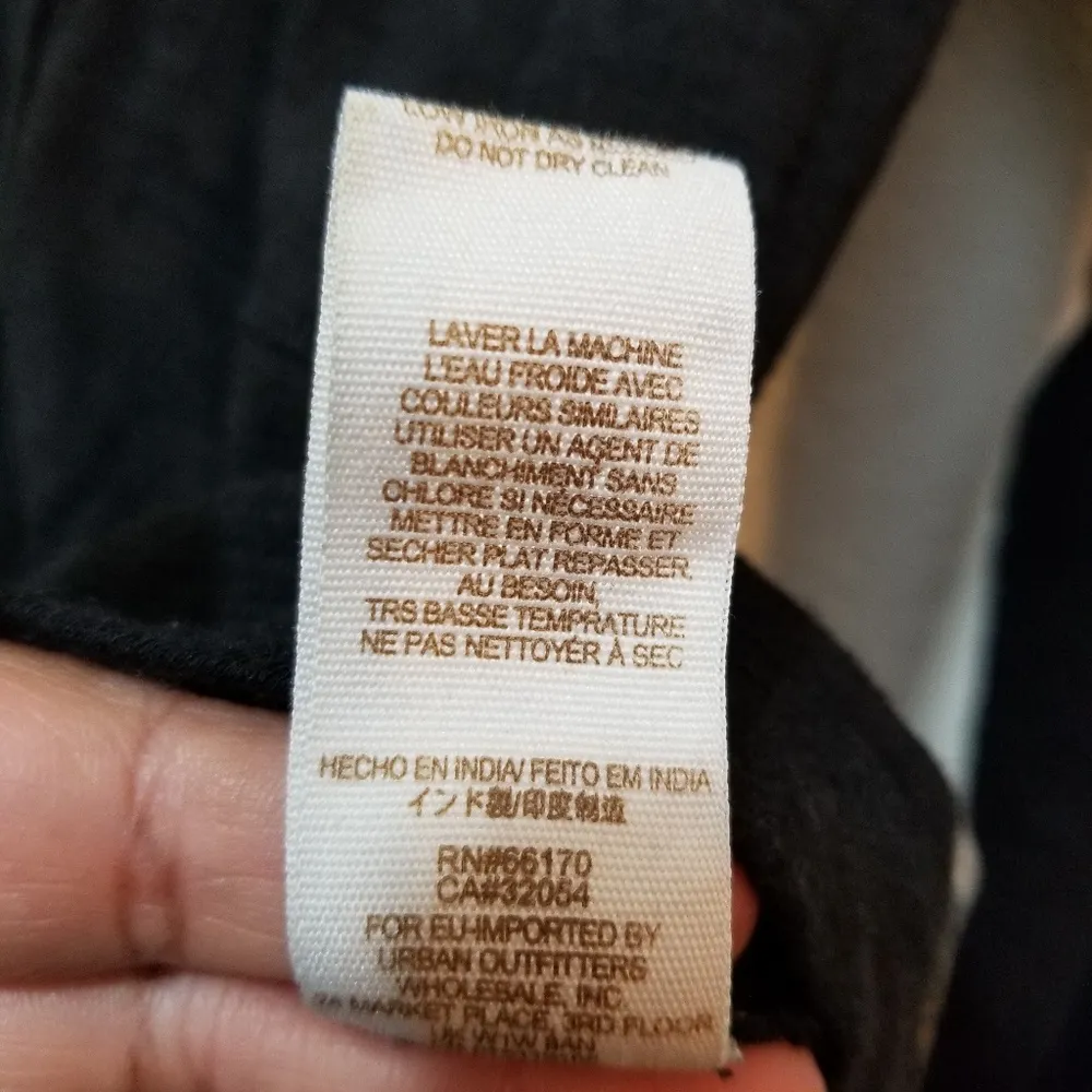 Free people black long sleeve shirt SZ XS - Image 6