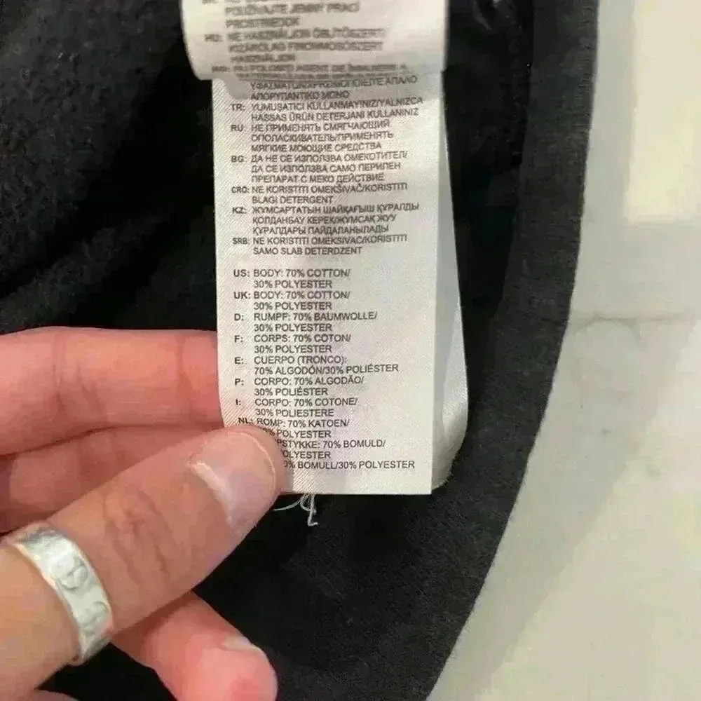 Adidas Athleisure Pullover Crewneck Activewear Sweatshirt Black Women's Small - Image 5