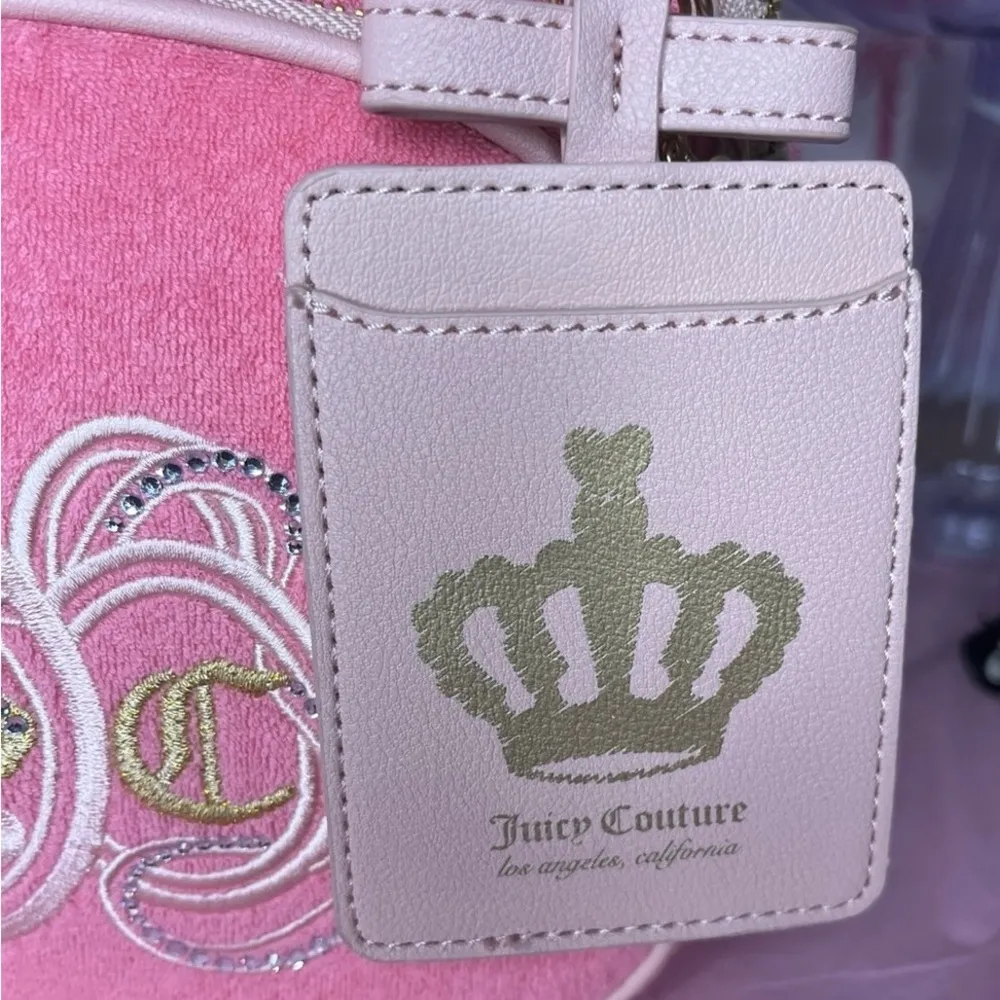 Juicy Couture Lovers Club pink backpack - Image 3