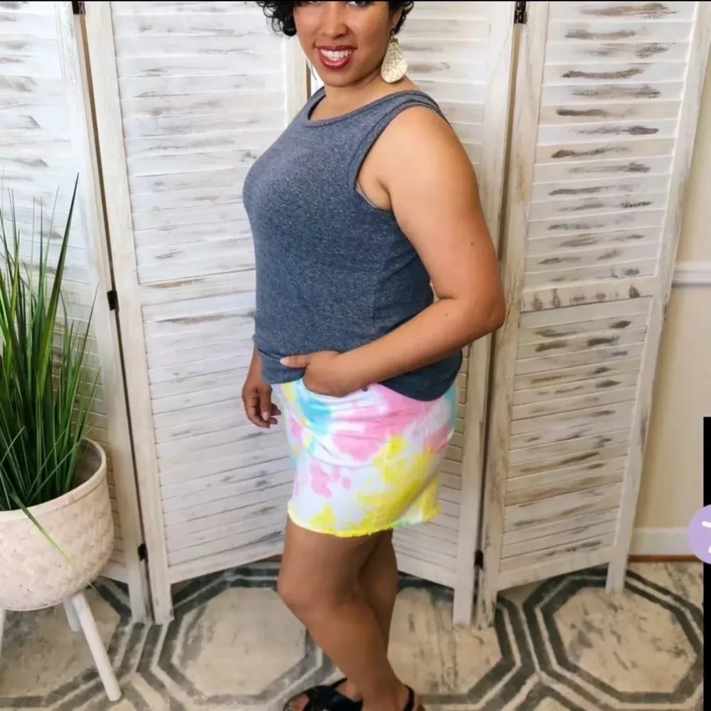 Judy Blue rainbow tie‎ dye size large - Image 2