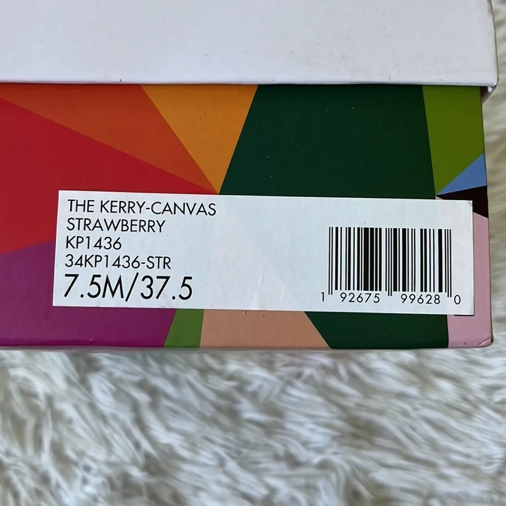 Katy Perry The Kerry Novelty Canvas Strawberry Women’s Slip-Ons size 7.5M - Image 3