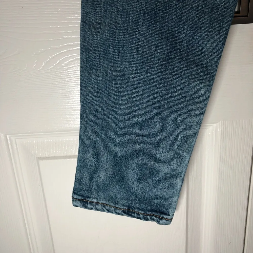 WeWoreWhat Danielle High-Rise Vintage Distressed Straight Jeans Size 29 - Image 12