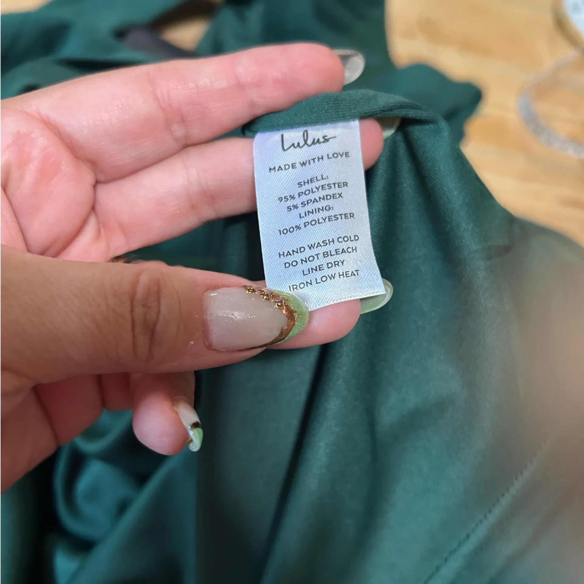 NWT Lulus Blissfully Beaming Hunter Green Sleeveless Bow Mini Dress - Image 10