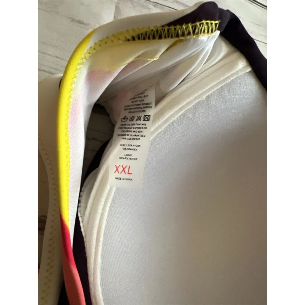 Women's Padded Push Up Bikini Set Halter Bathing Suits 2 Pieces Dokotoo Pink XXL - Image 6