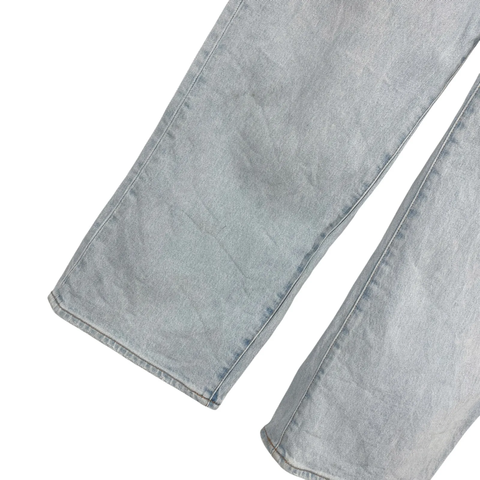 Rollas Heidi High Rise Loose Straight Wide Leg Jean in Old Stone Light Wash 29 - Image 5