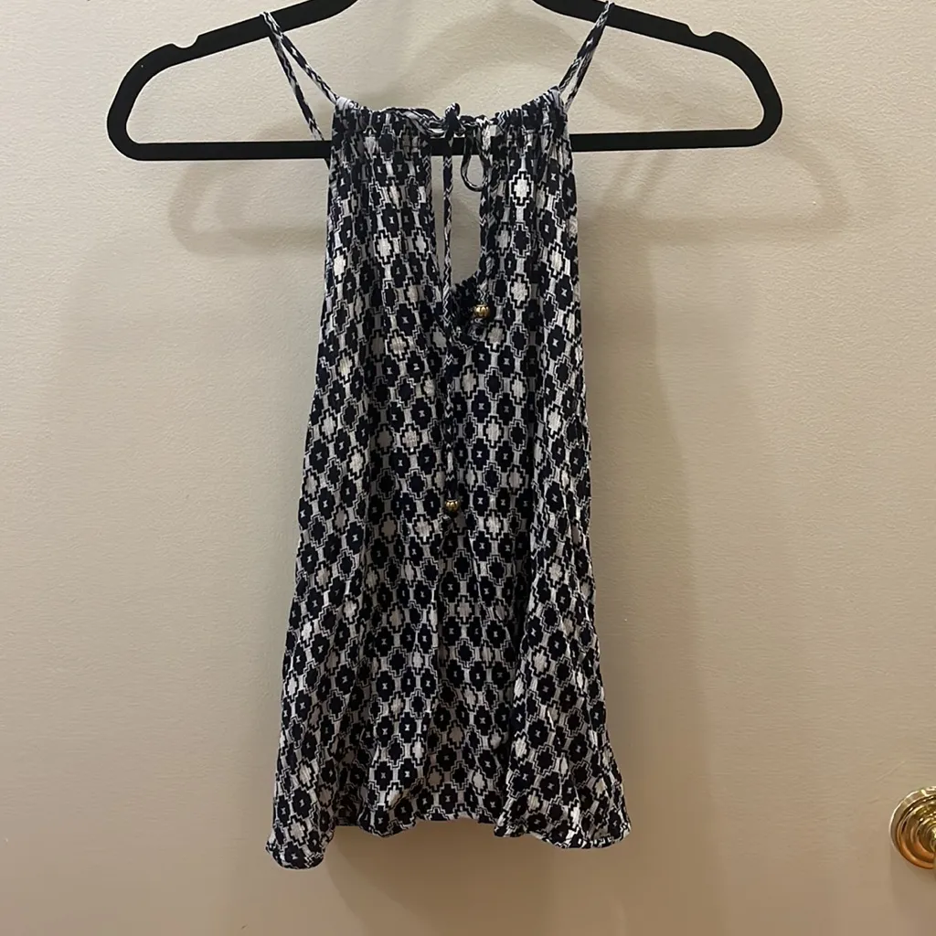 Veronica M Los Angeles Blue Tank Top - Image 4