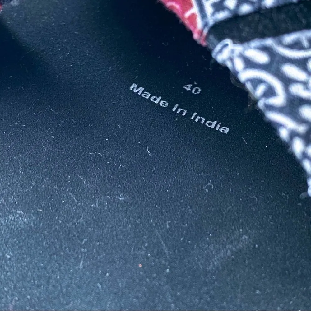 Free People La Paz Black Sandals Women’s 40 US 10 - Image 8