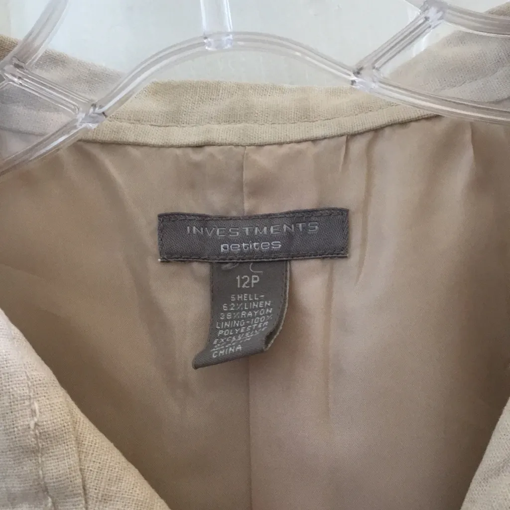 FINAL MARKDOWN Ladies investments petite lightweight jacket 12p - Image 6